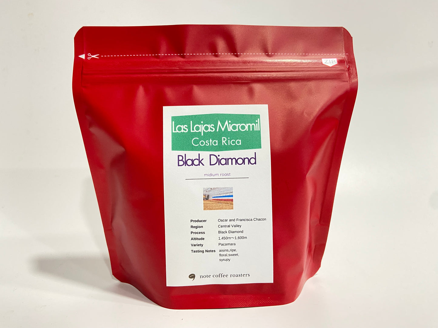 Costa rica las Lajas Micromill Black Diamond 中煎り